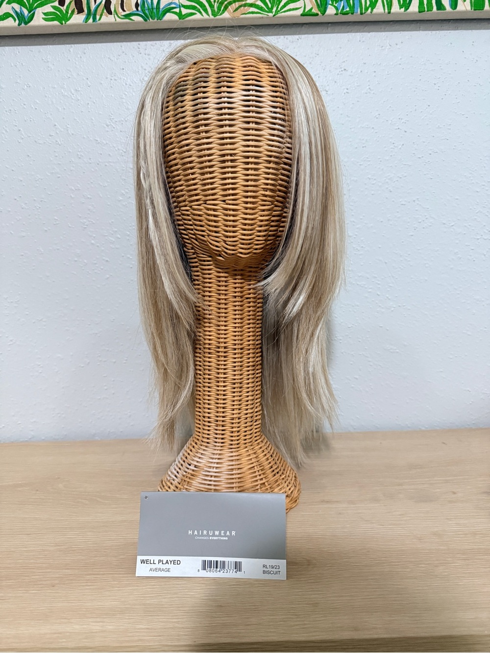 Well Played Women's Synthetic Wig in Biscuit Blonde